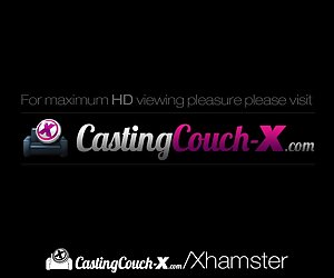 HD - castingcouch-x горещо момиче Хедър получава първата си creampie
