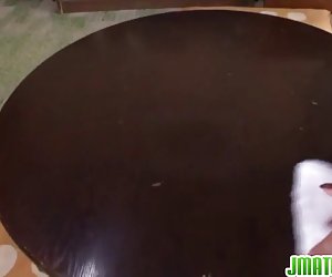 Neko ayami получава обръсна путка прецака трудно