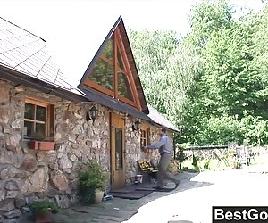 Жена &amp; s далеч, време да се чука на мома