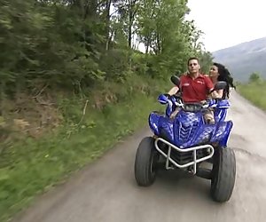 Открит секс, quad и катерене опасни troia culo